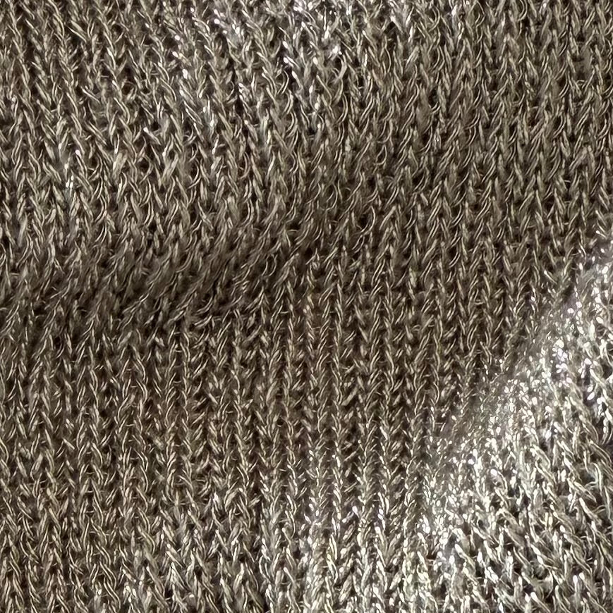 Button-Detail Knit Mini Dress
