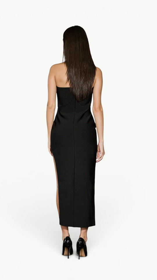 Black Bandage Maxi Dress