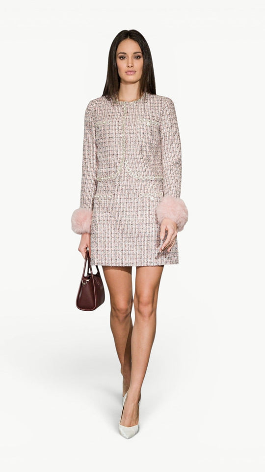 Embellished Tweed Two-piece Set