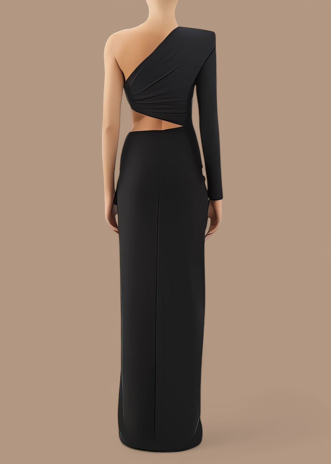 Lucienne || Maxi Jurk Met Open Taille